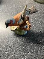 Porseleinen vogelbeeldje (franklin), Verzamelen, Beelden en Beeldjes, Ophalen of Verzenden, Zo goed als nieuw, Dier