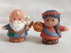 Fisher Price Little people Noach en zijn vrouw, Ophalen of Verzenden, Gebruikt, Speelset