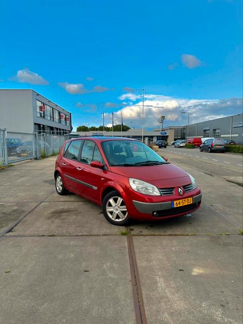 Renault Scénic 1.6 16V 82KW 2006 Rood, Auto's, Renault, Particulier, Scénic, ABS, Airbags, Airconditioning, Boordcomputer, Centrale vergrendeling