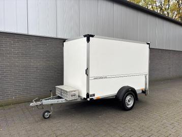 Humbaur HK 750 kg gesloten aanhanger + oprijklep! beschikbaar voor biedingen