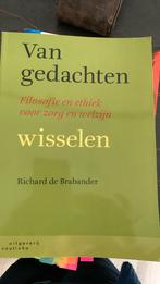 Van gedachten wisselen social work hbo, Richard de Brabander, Sociale wetenschap, Ophalen of Verzenden, Zo goed als nieuw