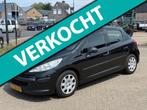 Peugeot 207 1.4 XR|Airco|5 deurs|Nieuwe apk, Voorwielaandrijving, 4 cilinders, Zwart, Origineel Nederlands