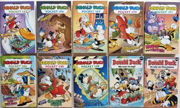 Donald Duck pockets: 147 154 169 170 171 186 190 199 277 313 beschikbaar voor biedingen