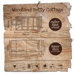 Nieuw Woodland kippenhok Betty, Ophalen of Verzenden, Nieuw, Kippenhok of Kippenren