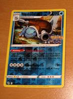 Blastoise 017/078 Pokemon Go  Reverse Holo, Ophalen of Verzenden, Zo goed als nieuw, Losse kaart