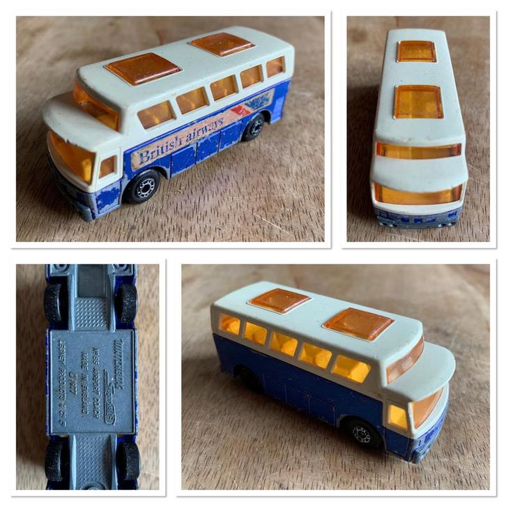 British AirWays Bus (MatchBox), Verzamelen, Luchtvaart en Vliegtuigspotten, Ophalen of Verzenden