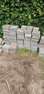 straat stenen grijs 20x20x8 en 20x40x8 en 20x30x6, Tuin en Terras, Tegels en Klinkers, Ophalen, Gebruikt, Klinkers, 10 m² of meer