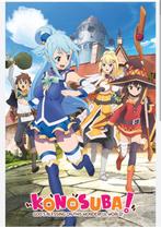 Poster Anime KonoShuba, nieuw in verpakking, Verzamelen, Posters, Nieuw, Film en Tv, Ophalen