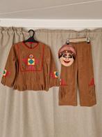 3 delig indianen outfit incl masker,(5-7 jaar) Carnaval., Ophalen of Verzenden, Zo goed als nieuw, Jongen of Meisje