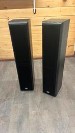 BNS speakers / zuilen, Gebruikt, 60 tot 120 watt, Front, Rear of Stereo speakers, Ophalen