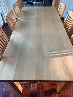 Eetkamer tafel., Huis en Inrichting, Ophalen, Modern., Gebruikt, Eikenhout