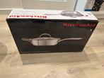 KitchenAid pan 24cm Nieuw in doos, Huis en Inrichting, Keuken | Potten en Pannen, Ophalen of Verzenden, Nieuw, Rvs, Koekenpan of Braadpan