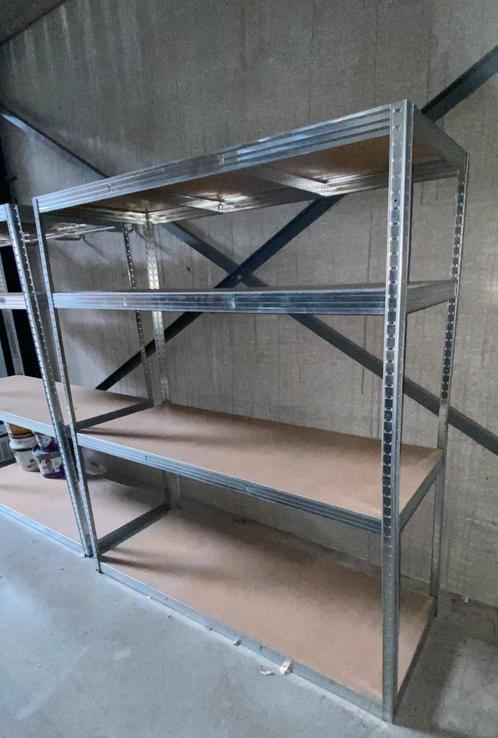 2 x Wandrek/Magazijnstelling, Huis en Inrichting, Kasten | Stellingkasten, Zo goed als nieuw, Ophalen