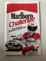 Deelnameformulier Marlboro Challenge 1983, Verzenden, Zo goed als nieuw, Auto's