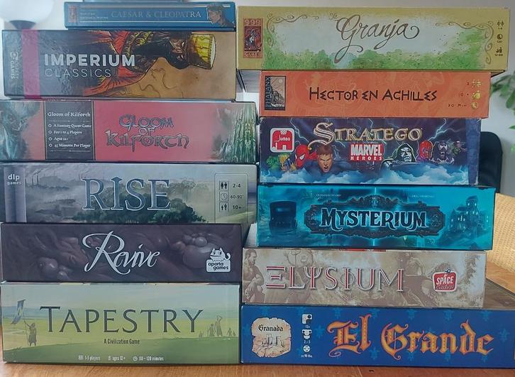 Bordspellen, ruilen mogelijk, Hobby en Vrije tijd, Gezelschapsspellen | Bordspellen, Zo goed als nieuw, Een of twee spelers, Drie of vier spelers