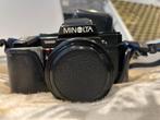 Minolta 7000 foto camera met flitser, Audio, Tv en Foto, Fotocamera's Analoog, Ophalen of Verzenden, Gebruikt, Spiegelreflex, Minolta