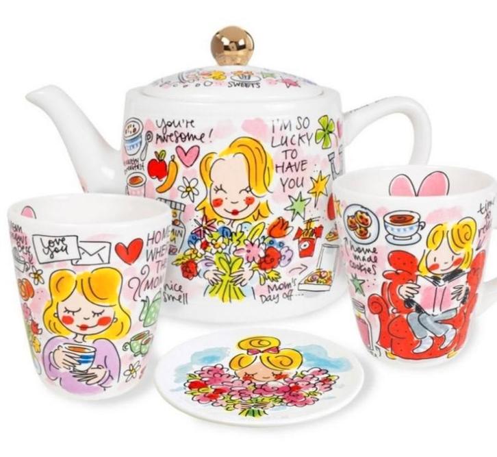 Blond Amsterdam mom set uit 2020., Huis en Inrichting, Keuken | Servies, Ophalen of Verzenden