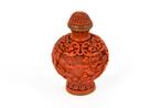 ANTIEK CHINEES CINNABAR REUKFLESJE, Antiek en Kunst, Kunst | Niet-Westerse kunst, Ophalen of Verzenden