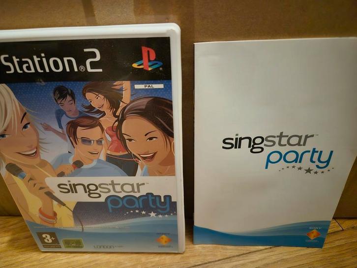Singstar Party ps2, Spelcomputers en Games, Games | Sony PlayStation 2, Zo goed als nieuw, Muziek, 1 speler, Vanaf 3 jaar, Ophalen of Verzenden