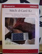 Husqvarna Viking Stitch d-card K2, Hobby en Vrije tijd, Naaimachines en Toebehoren, Ophalen of Verzenden, Zo goed als nieuw, Naaimachine