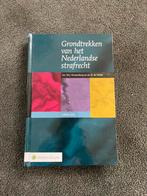 Grondtrekken van het Nederlandse strafrecht - achtste druk, Ophalen of Verzenden, Zo goed als nieuw, Wolters Kluwer