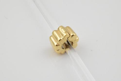 14 karaat gouden Pandora Bedel Clip, Sieraden, Tassen en Uiterlijk, Bedels, Gebruikt, Pandora, Goud, 1 bedel, Ophalen of Verzenden