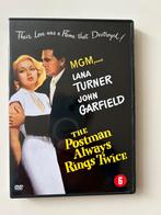 —The Postman Always Rings Twice—starring Lana Turner, Cd's en Dvd's, 1940 tot 1960, Ophalen of Verzenden, Zo goed als nieuw, Vanaf 6 jaar
