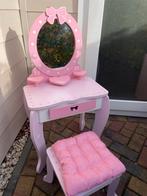 Houten speelgoed make-up tafel, Ophalen, Gebruikt