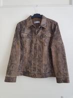 Heel mooi jasje / spijkerjasje -- maat 42 -- Gerry Weber, Bruin, Maat 42/44 (L), Ophalen of Verzenden, Zo goed als nieuw