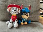 2 knuffels van paw patrol - ong 20 cm, Ophalen of Verzenden, Zo goed als nieuw, Hond