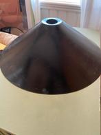Zwarte lampenkap, Huis en Inrichting, Lampen | Lampenkappen, Ophalen, Gebruikt, Rond, Wit