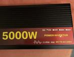 Zuivere sinus omvormer 5000W 12V caravan camper Senseo, Ophalen of Verzenden, Nieuw