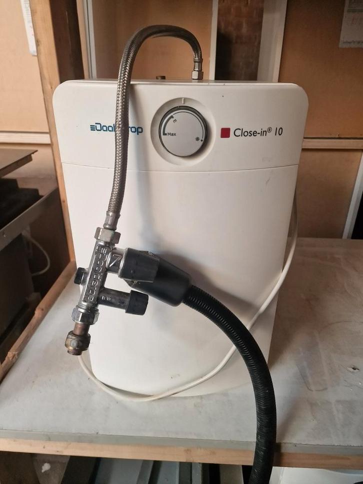 Daalderop close in boiler 10L, Doe-het-zelf en Verbouw, Geisers en Boilers, Zo goed als nieuw, Boiler, Minder dan 20 liter, Minder dan 3 jaar oud