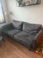 Rodeo Bank 2,5 zits + Hocker, Gebruikt, Tweepersoons, 75 tot 100 cm, Ophalen of Verzenden