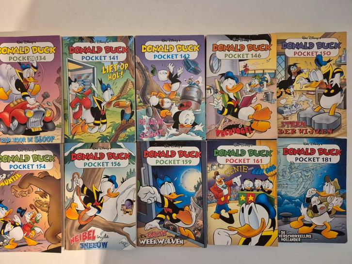 Donald Duck Pocket Serie - Diverse Nummers, Boeken, Stripboeken, Gelezen, Meerdere stripboeken, Ophalen of Verzenden