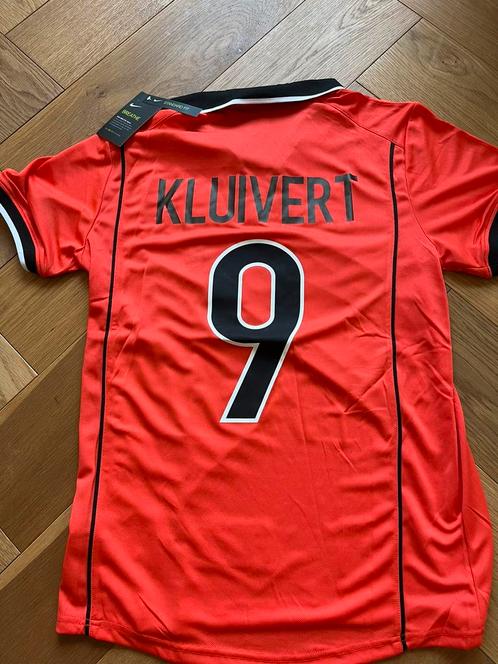 Nederland Thuisshirt 1998 – Kluivert #9 – Maat L, Sport en Fitness, Voetbal, Zo goed als nieuw, Shirt, Maat M, Ophalen of Verzenden