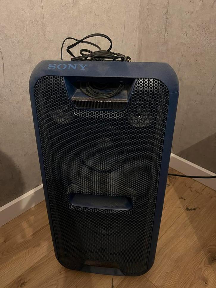 Sony GTK-XB7 Party Speaker - Compleet met bedrading, Audio, Tv en Foto, Luidsprekers, Gebruikt, Overige typen, 60 tot 120 watt
