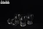 4 X Royal Leerdam - Borrelglas - FORMULA - Floris Meydam, Ophalen of Verzenden, Gebruikt, Borrel- of Shotglas