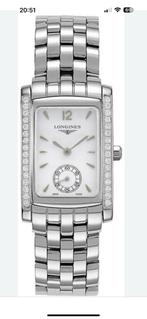 Longines Dolce vita L5.502.0.166 met diamanten, Staal, Staal, Polshorloge, Zo goed als nieuw
