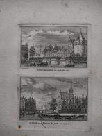 019-020 Amsterdam Schreiershoek Nieuw Yland dl3 Kopergravure, Antiek en Kunst, Ophalen of Verzenden