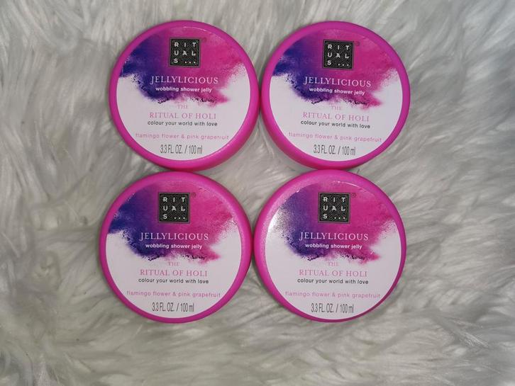4x Rituals of Holi Jelly Nieuw Douchejelly Jellylicious, Sieraden, Tassen en Uiterlijk, Uiterlijk | Lichaamsverzorging, Nieuw