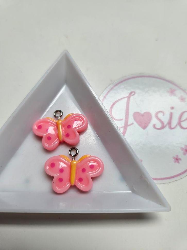 Leuke Vlinder Hangers #209, Hobby en Vrije tijd, Kralen en Sieraden maken, Nieuw, Hanger, Ophalen