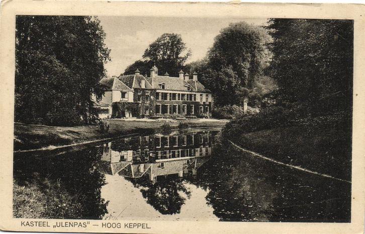 Kasteel Ulenpas - Hoog Keppel - 1929 gelopen, Verzamelen, Ansichtkaarten | Nederland, Ongelopen, Gelderland, Voor 1920, Ophalen of Verzenden
