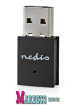 Mini USB WiFi stick, Wi-Fi Dongle, 300 Mbps, 2.4 GHz, Nedis, Nedis, Nieuw, Info@marbeco.nl