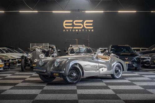 Jaguar XK120 OTS Roadster, Auto's, Jaguar, Bedrijf, Te koop, XK, Open dak, Benzine, Cabriolet, Handgeschakeld, Zilver of Grijs