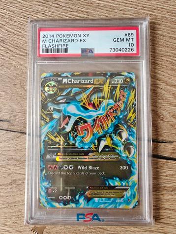 Pokemon M Charizard EX Flashfire #69 PSA 10 beschikbaar voor biedingen