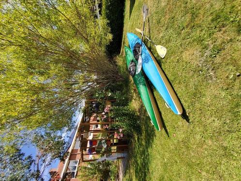 Twe original Tiekano Kanowerf kajak, Watersport en Boten, Kajaks, Zo goed als nieuw, 1-persoons, Ophalen of Verzenden