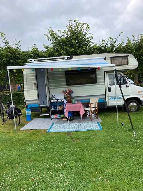 Benzine fiat ducato camper, opbouw elagni clipper 571 LX, Caravans en Kamperen, Campers, Particulier, tot en met 4, Alkoof, Fiat