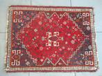 Turks tapijt 94x126 cm met echtheidscertificaat, Ophalen, Crème, Gebruikt, 100 tot 150 cm