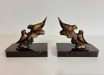 Art Deco boekensteunen met vogels, Ophalen of Verzenden